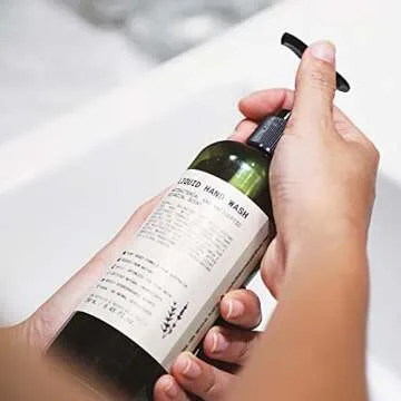 COMMON GROUND All Natural Hand Wash Soap - Paraben & Cruelty Free - Daily - Organic, Vegan, Plant-Based, Avocado Oil - For All, Men, Women, Eczema, Sensitive Skin 8.4 Fl Oz (3 Pack)