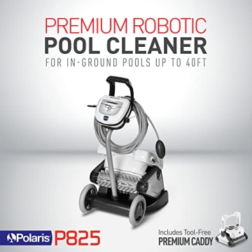 Polaris P825 Robotic Pool Cleaner Automatic Vacuum for InGround Pools