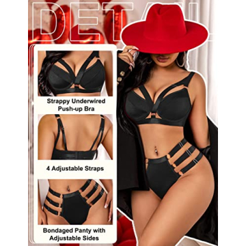 Avidlove Sexy Lingerie Set for Women - Strappy and Stunning