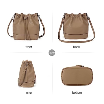 Stylish AFKOMST Leather Bucket Bags for Every Occasion