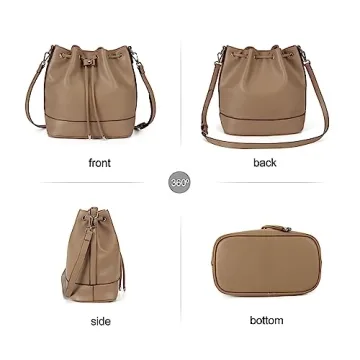 Stylish AFKOMST Leather Bucket Bags for Every Occasion