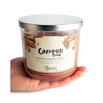 Cinnamon Bark 3 Wick Candle - Eco-Friendly & Natural