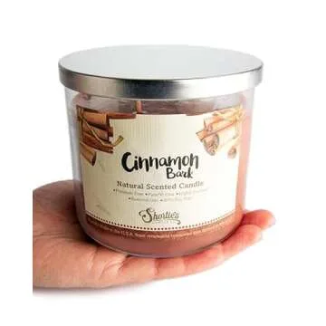 Cinnamon Bark 3 Wick Candle - Eco-Friendly & Natural