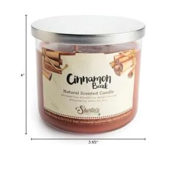Cinnamon Bark 3 Wick Candle - Eco-Friendly & Natural