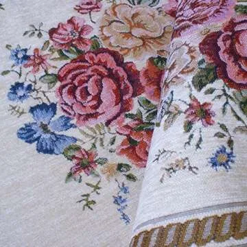 Ukeler Luxury Soft Rustic Floral Area Rugs for Bedroom