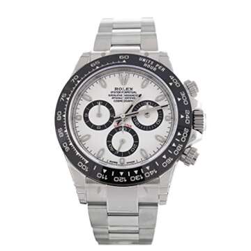 Rolex Cosmograph Daytona White Dial Stainless Steel Oyster Men's Watch 116500