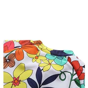 Vegatos Toddler Boys Zip One Piece Rash Guard Short Sleeve Swimming Costume 18-24 Months