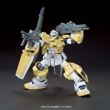 Bandai Hobby Powered GM Cardigan Action Figure 1/144