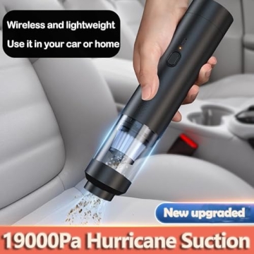 Aerovec V-15 Pro Car Vacuum - Cordless & Powerful Cleaning