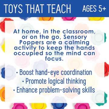 MindWare Sensory Genius Imagination Poppers for All Ages