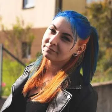 ARCTIC FOX Vegan and Cruelty-Free Semi-Permanent Hair Color Dye (8 Fl Oz, POSEIDON)