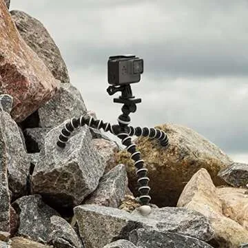 Digicharge 10‘’ Octopus Flexible Tripod Camera + Action Cam Mount Stand, Compatible With GoPro Hero13 Hero12 Hero11 Hero10 Max HERO 13 12 11 Mini 10 9 8 FUSION DJI Osmo Action 5 Akaso Brave Apeman Cam