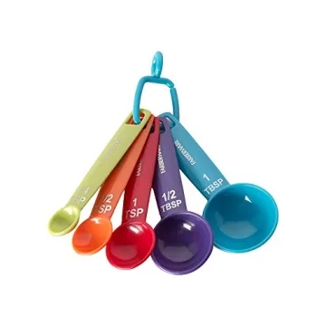 Farberware Colorful 9-Piece Measuring Cups and Spoons Set