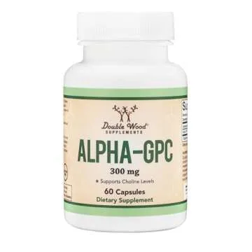 Alpha GPC Choline Capsules for Cognitive Support | 60 Count