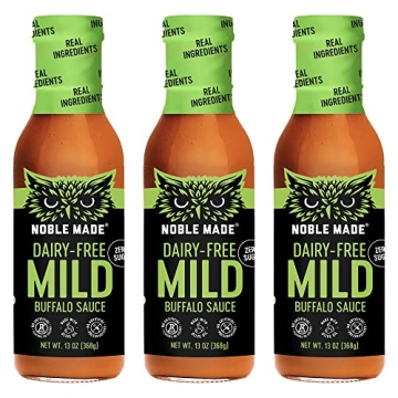 Noble Made Buffalo Sauce - Keto, Gluten Free, Mild Flavor