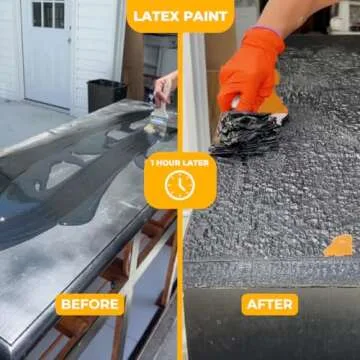 GREENEZ Furniture Strip & Clean | Paint & Varnish Remover | Wood Stain Stripper Gel | Remove Layers of Epoxy, Paint, Varnish Safely | No Harsh Fumes | Soy-Based & Planet-Friendly | 1/2 Gallon