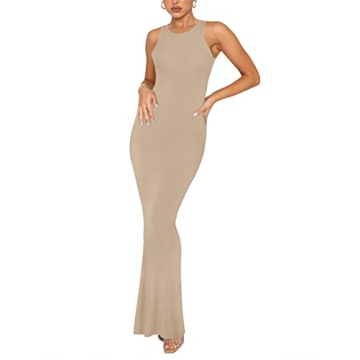 Elegant Halter Neck Bodycon Maxi Dress for Women