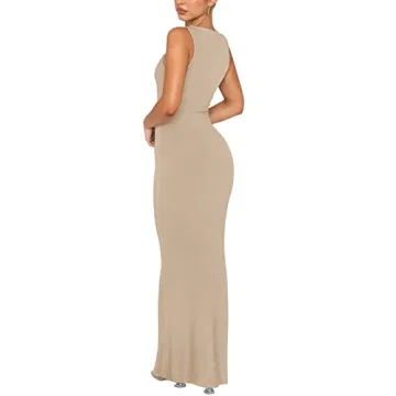 Elegant Halter Neck Bodycon Maxi Dress for Women