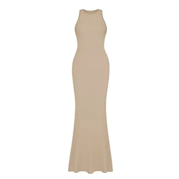 Elegant Halter Neck Bodycon Maxi Dress for Women