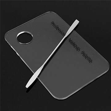 Ochine Professional Makeup Palette, Cosmetic Palette with Spatula Tool Makeup Art Tool, Acrylic Pale...