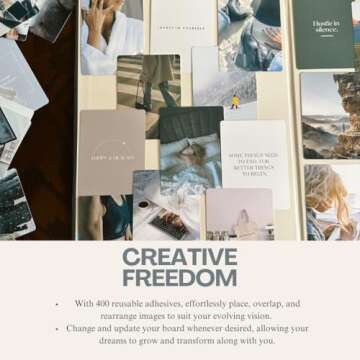 Daily Dopamine Vision Board Kit for Manifestation and Goals