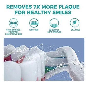 Vekkia Kids Electric Toothbrush - 3 Modes, Fun & Effective