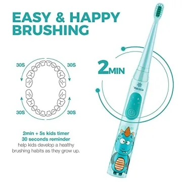 Vekkia Kids Electric Toothbrush - 3 Modes, Fun & Effective