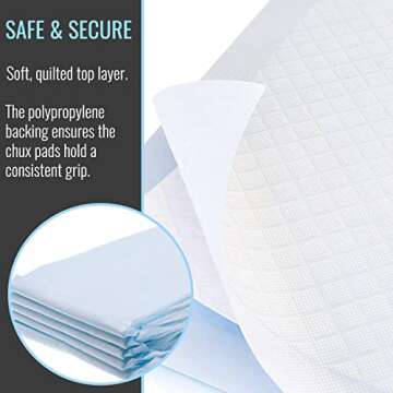 DMI Extra Large 36x36 Incontinence Bed Pads, FSA/HSA, 50 Pack Absorbent Chucks Pads Disposable Adult, Bed Pads Disposable Adult Chux Pads, Bed Liner & Pee Pad, Underpads, Pee Pads for Adults