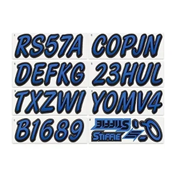 STIFFIE 3" Boat & PWC Registration Decals - Durable & Compliant