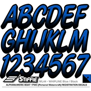 STIFFIE 3" Boat & PWC Registration Decals - Durable & Compliant