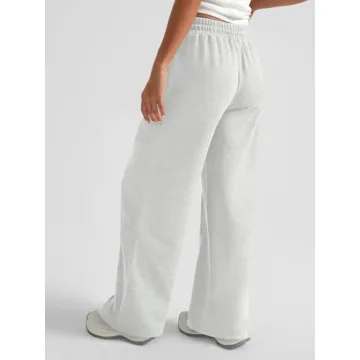 AUTOMET Women's Wide Leg Sweatpants for Comfort and Style
