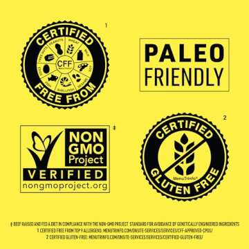 Lorissa's Kitchen Premium Grass-Fed & Finished Beef Jerky Snack Sticks 12-Pack: Original Smoked Flavor, 8g Protein, Certified Free from Top 9 Allergens, Gluten-Free, Non-GMO, Zero Sugar, Keto, Paleo