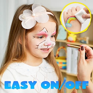 Vibrant 42PCS Face Paint Crayon Set for Kids