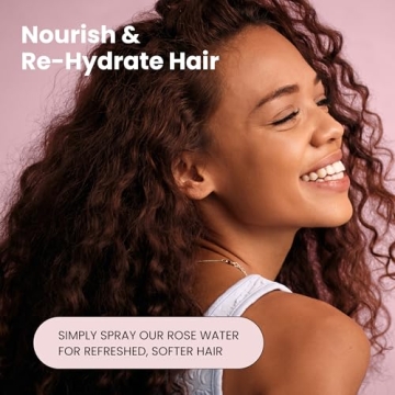 Luxury Organic Rose Water Spray for Face and Hair