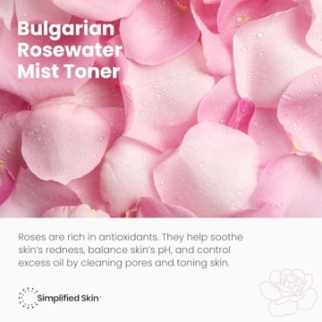 Luxury Organic Rose Water Spray for Face and Hair