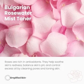 Luxury Organic Rose Water Spray for Face and Hair