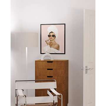 HAUS AND HUES Famous Female Wall Decor - Famous Hollywood Artist Pictures for Wall, Vanity Room Wall...