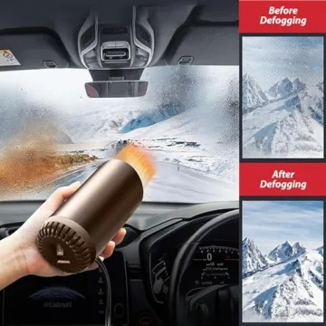 12V Portable Car Heater for Fast Defrosting & Cooling