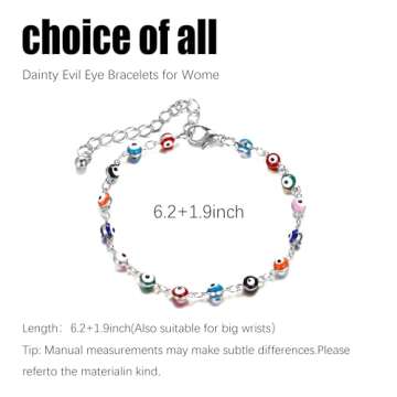 Elegant Evil Eye Bracelet for Women - Trendy and Protective
