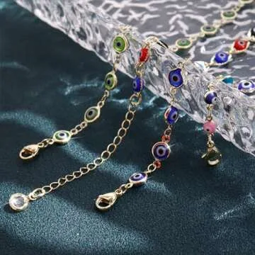 Elegant Evil Eye Bracelet for Women - Trendy and Protective