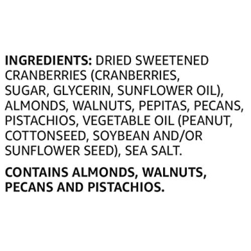 Happy Belly Trail Mix with Nuts & Cranberries 2.62 lbs