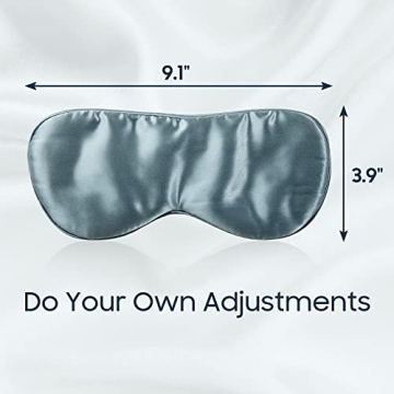 Luxury ZOESMIEN Silk Sleep Mask - Light Blocking Comfort