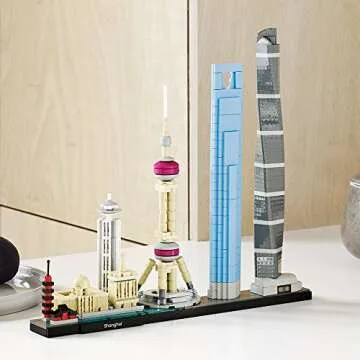 LEGO Architecture Shanghai Skyline Model Building Kit