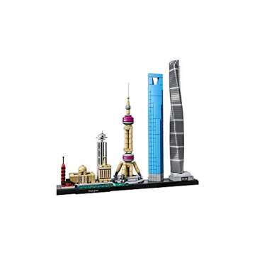LEGO Architecture Shanghai Skyline Model Building Kit