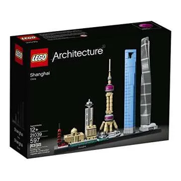 LEGO Architecture Shanghai Skyline Model Building Kit