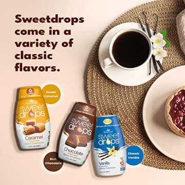 SweetLeaf Sweet Drops Caramel Stevia Liquid Sweetener - Flavor Foods, Keto Coffee with Sugar Free, 0 Calorie, Non-Glycemic Response SweetLeaf Stevia Drops, 1.7 Fl Oz Ea (Pack of 2)