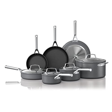 Ninja 12-Piece Cookware Set - Nonstick, Oven Safe, Durable
