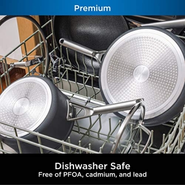 Ninja 12-Piece Cookware Set - Nonstick, Oven Safe, Durable