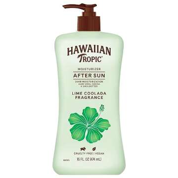 Hawaiian Tropic Lime Coolada After Sun Moisturizer 16 oz