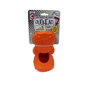 Himalayan Dog Chew Jughead Large Dog Chew Holder, Secures Chews for Dogs, Chew Smarter and Longer, Stimulate Your Dog, Holds Yak Chews, 1 Dog Toy